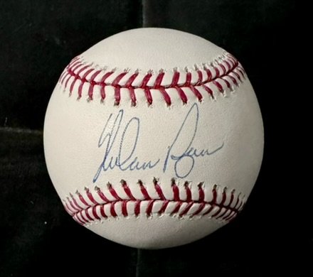 Nolan Ryan Signed Official Major League Baseball. PSA — The